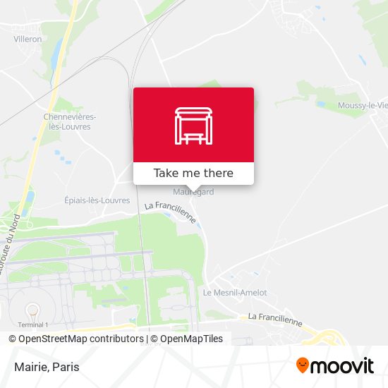 Mairie map