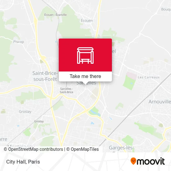 Mairie map
