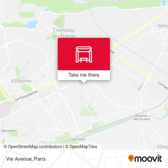 Vie Avenue map