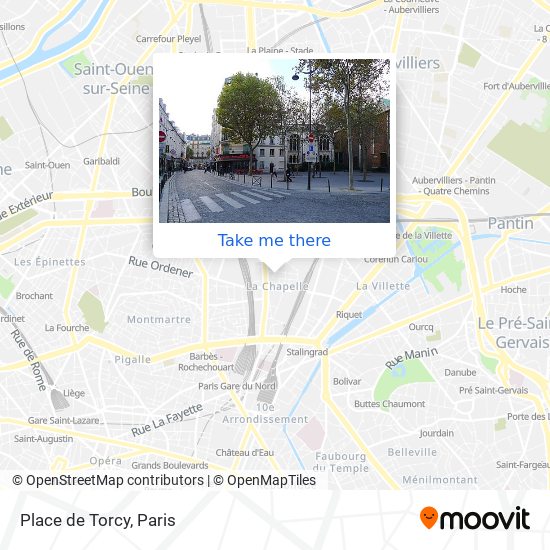 Place de Torcy map