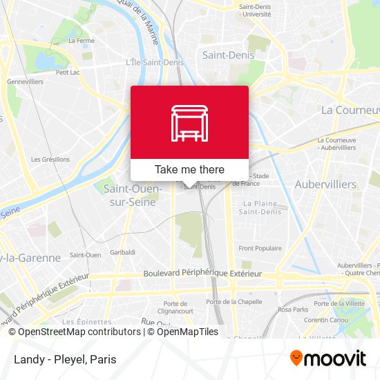 Landy - Pleyel map