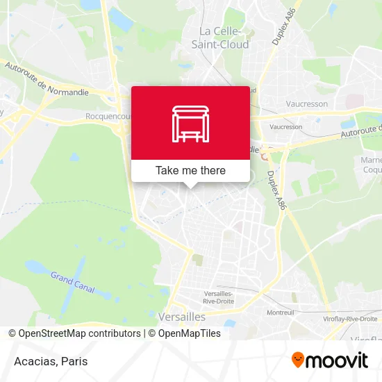 Acacias map