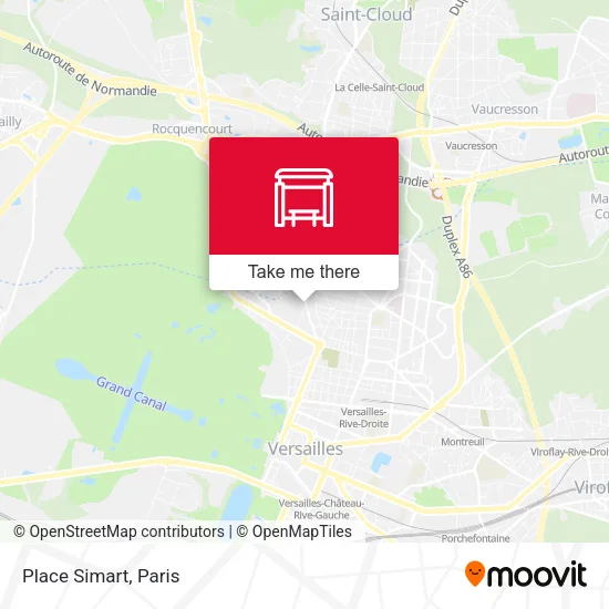Place Simart map
