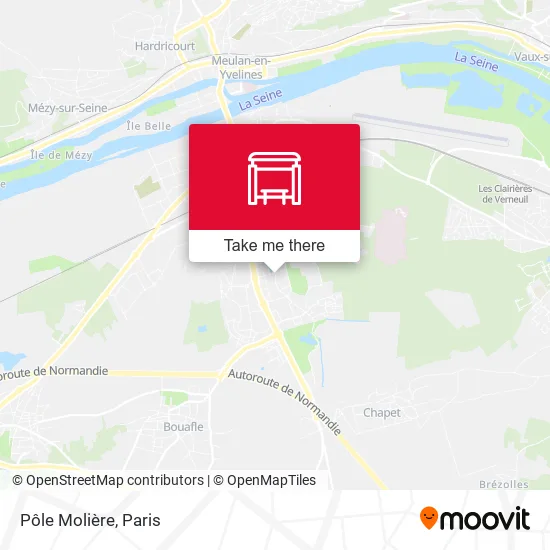 Pôle Molière map
