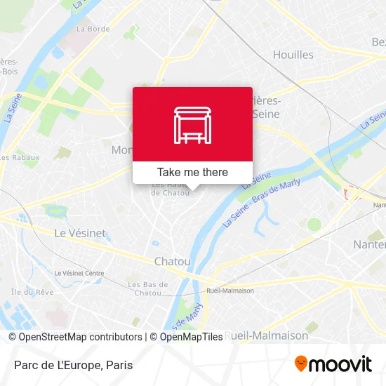 Parc de L'Europe map