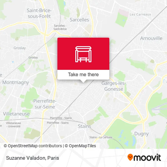Suzanne Valadon map
