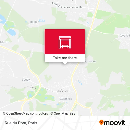 Mapa Rue du Pont