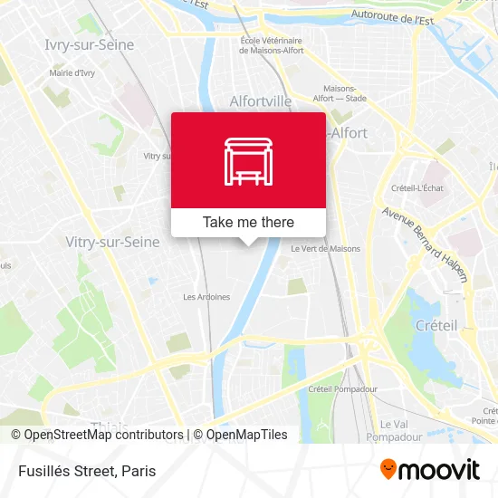 Rue Des Fusillés map