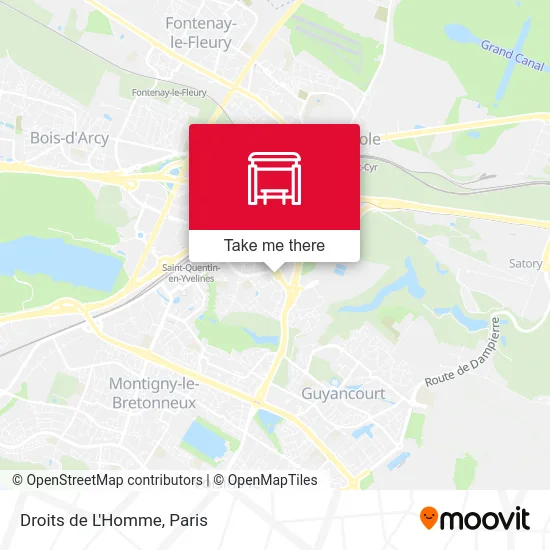 Droits de L'Homme map