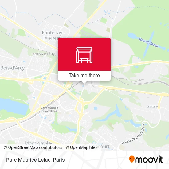 Parc Maurice Leluc map