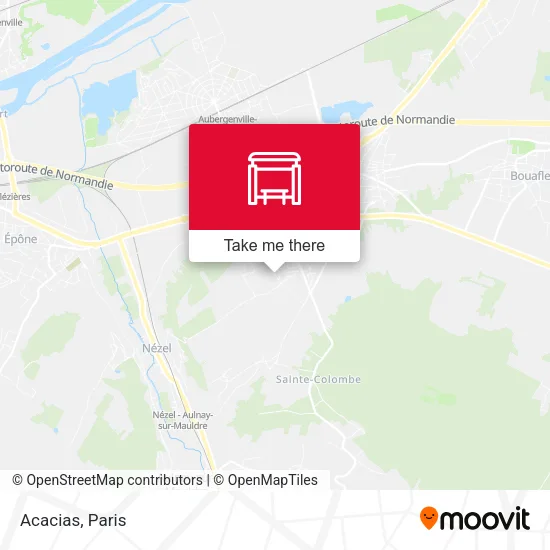 Acacias map