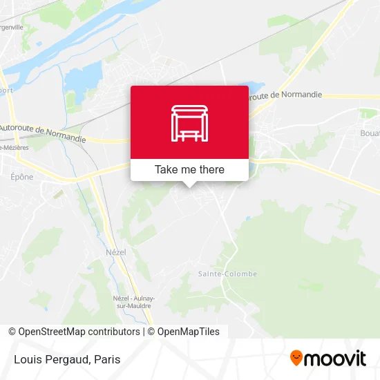 Louis Pergaud map