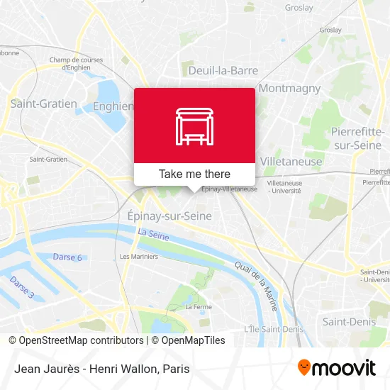 Jean Jaurès - Henri Wallon map