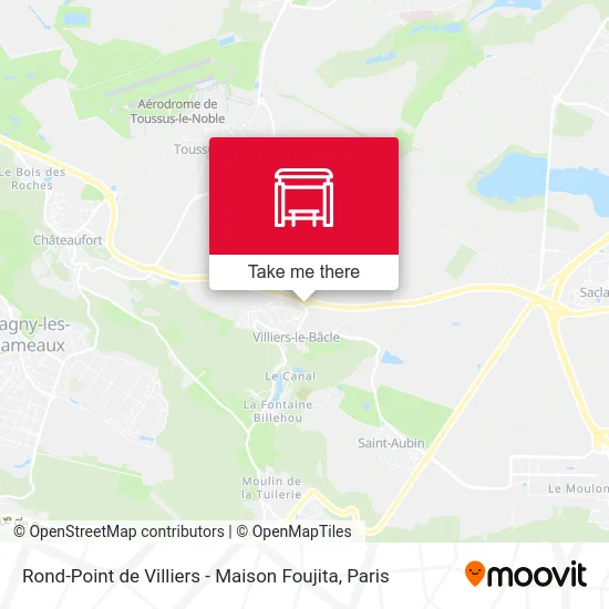 Rond-Point de Villiers - Maison Foujita map