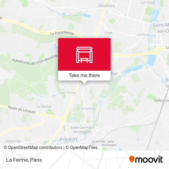 La Ferme map
