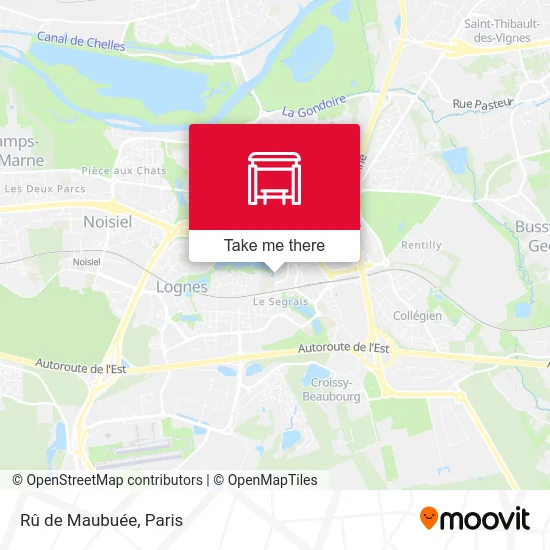 Rû de Maubuée map