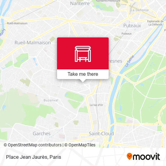 Place Jean Jaurès map