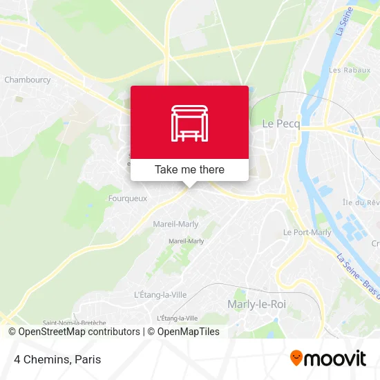 4 Chemins map