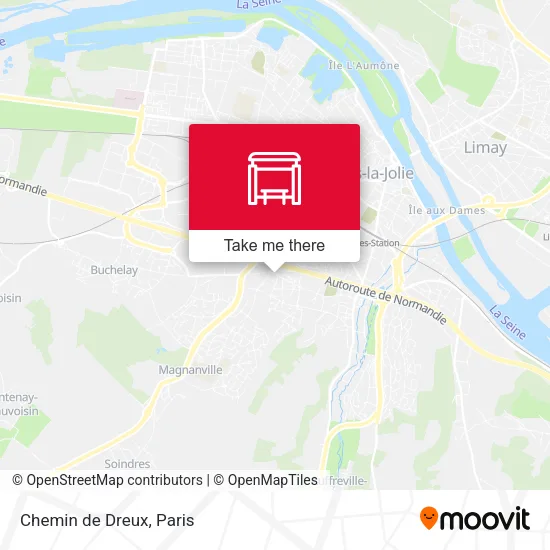 Chemin de Dreux map