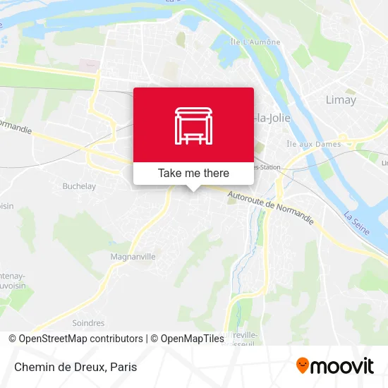 Chemin de Dreux map