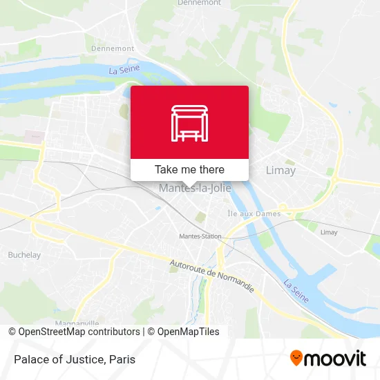 Palais de Justice map
