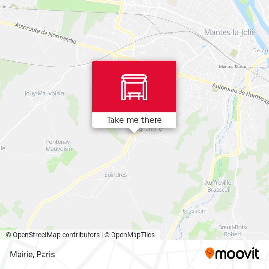 Mairie map