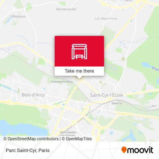 Parc Saint-Cyr map