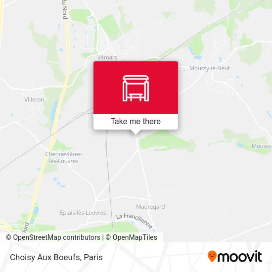 Choisy Aux Boeufs map
