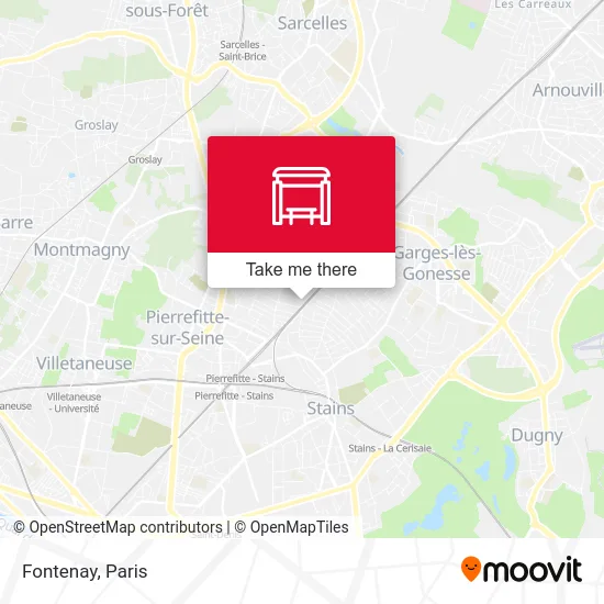 Fontenay map