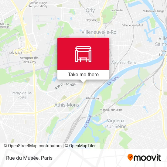 Rue du Musée map