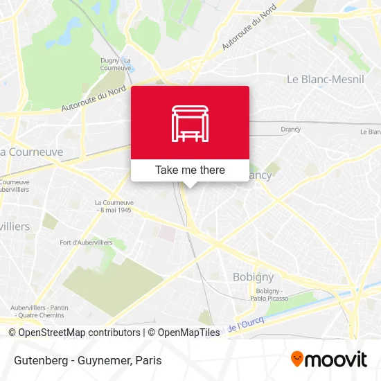 Gutenberg - Guynemer map