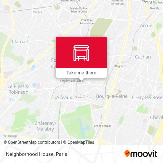 Maison de Quartier map