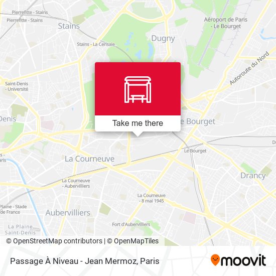 Passage À Niveau - Jean Mermoz map