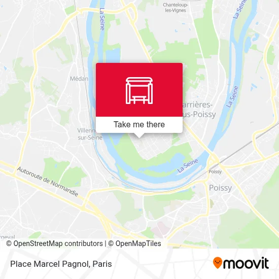 Place Marcel Pagnol map