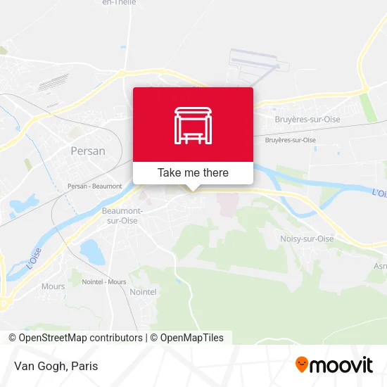 Van Gogh map