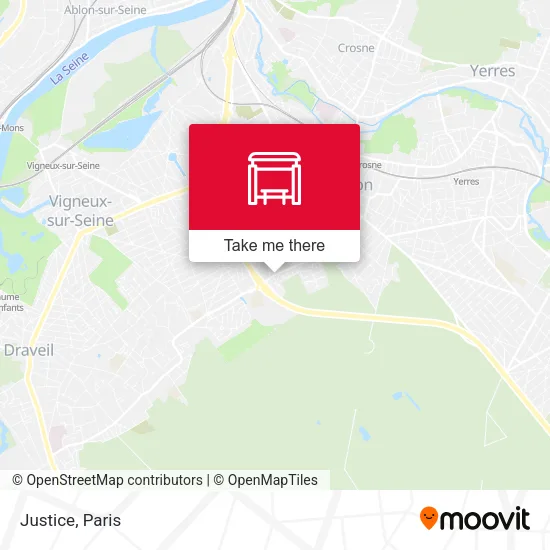 Justice map