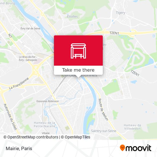 Mairie map