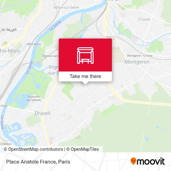 Place Anatole France map