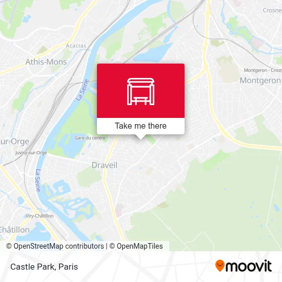 Parc du Château map
