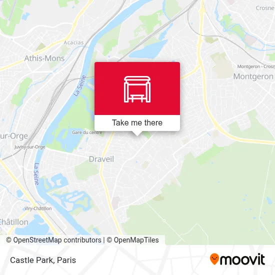 Parc du Château map