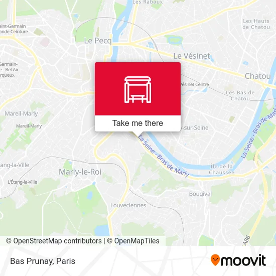 Bas Prunay map