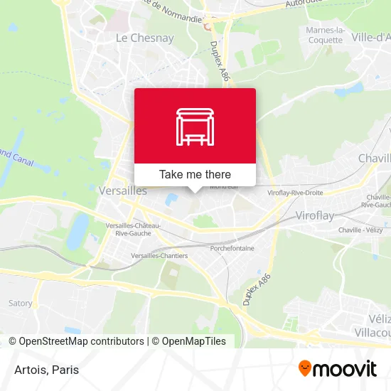 Artois map