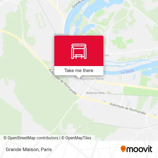 Grande Maison map