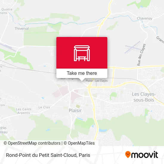 Mapa Rond-Point du Petit Saint-Cloud