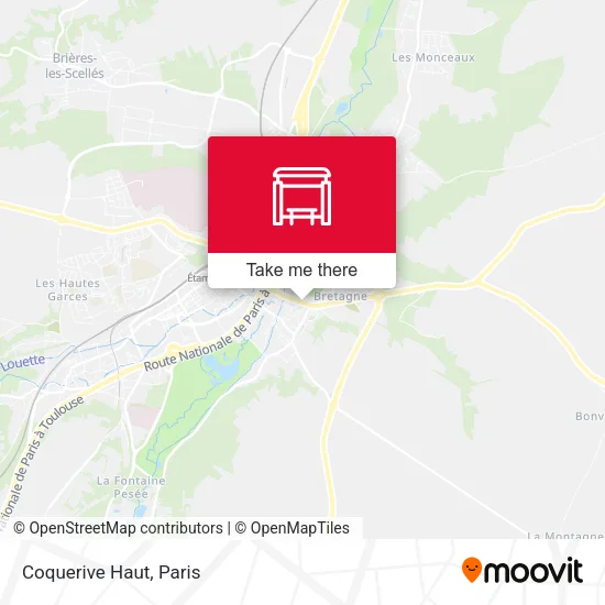 Coquerive Haut map