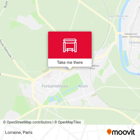 Lorraine map
