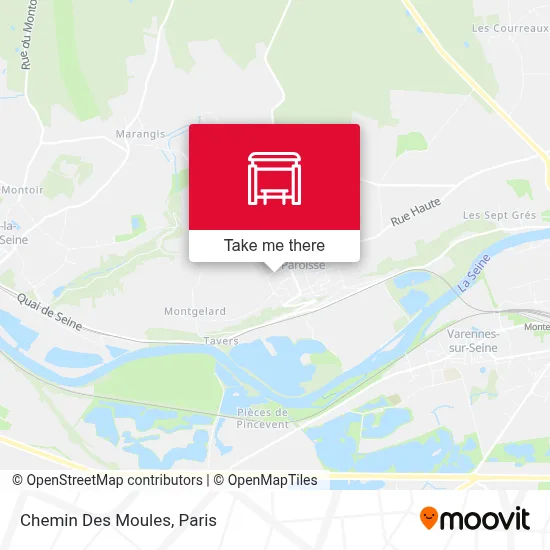 Chemin Des Moules map