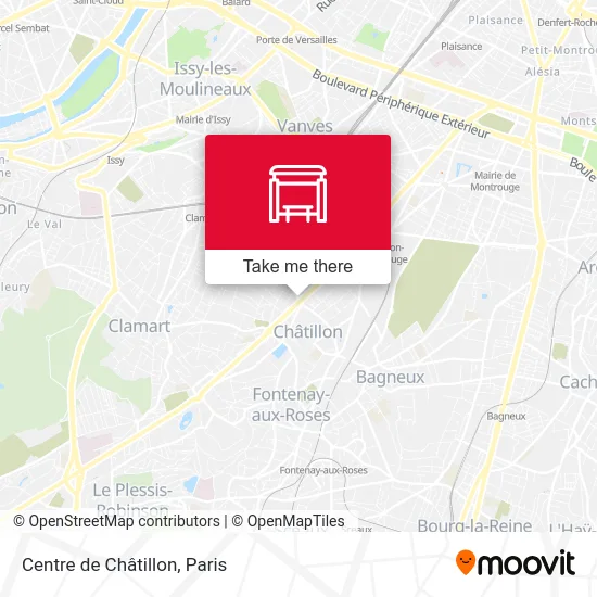 Centre de Châtillon map
