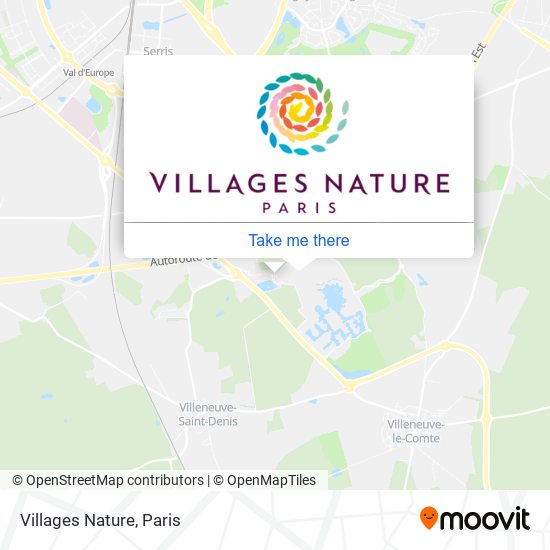 Villages Nature map