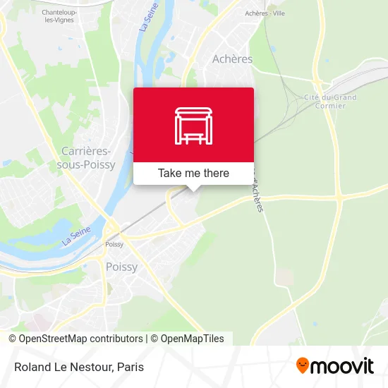 Mapa Roland Le Nestour